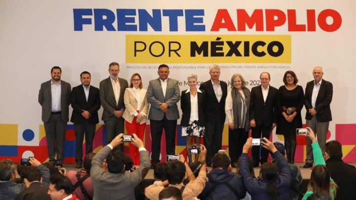 Xóchitl Gálvez, Beatriz Paredes y Santiago Creel avanzan en el Frente Amplio por México