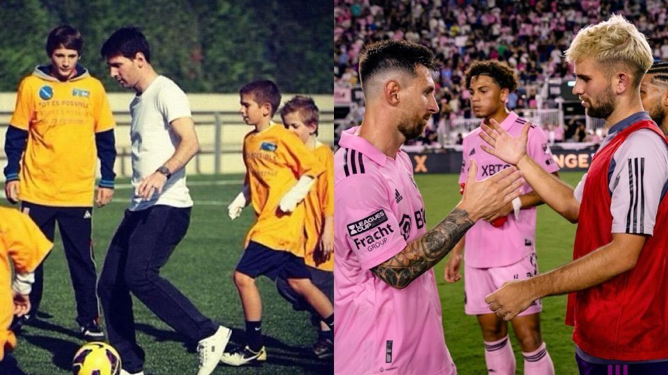 Lionel Messi se reencontró con Christopher Hegardt, joven futbolista estadounidense a quien conoció 10 años atrás, cuando cumplió su deseo a través de 'Make a Wish'