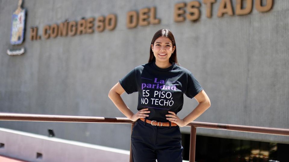 Cecilia Robledo, simpatizante del Partido Acción Nacional.