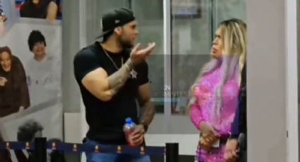 Captan a Wendy discutiendo con Marlon en la calle