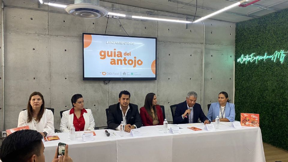 Gobierno de Monterrey y DiDi presentan 'Guía del Antojo'