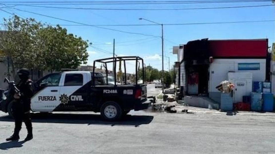 Lugar de los hechos en Ciénega de Flores.