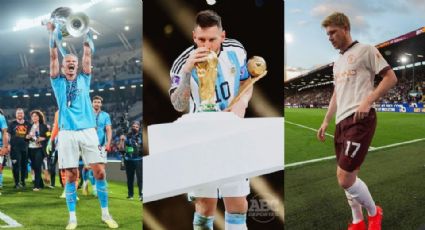 Messi, Haaland y de Bruyne, los candidatos al mejor jugador de la UEFA