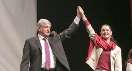 Niega López Obrador favoritismo a Claudia Sheinbaum; Pío contradice