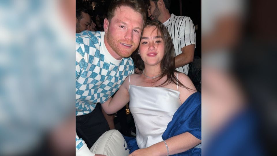 Canelo Álvarez y su hija