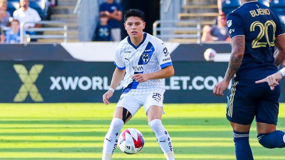 Jonathan González fue uno de los elementos titulares que utilizó Rayados para enfrentar a Philadelphia Union