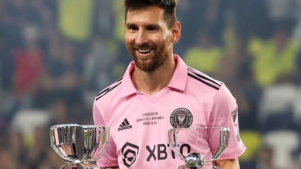 Lionel Messi fue nombrado el mejor jugador de la Leagues Cup y también finalizó como el líder de goleo