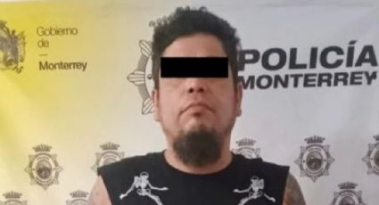 Detienen a hombre por agresión a policías en Monterrey