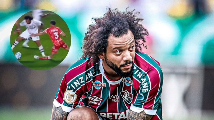 Video: Marcelo provoca impactante lesión de rodilla en Copa Libertadores