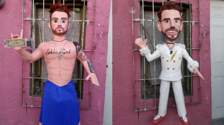 Crean piñatas de Nicola y Jorge de La Casa de los Famosos México
