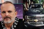 Encuentran camioneta robada de Miguel Bosé