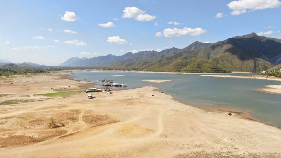 Presa La Boca, ubicada en Santiago, Nuevo León.