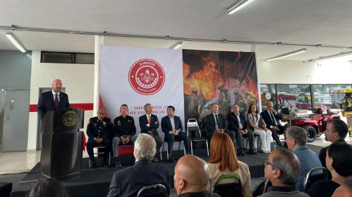 Bomberos de NL cumple 115 años; celebran su día con misa