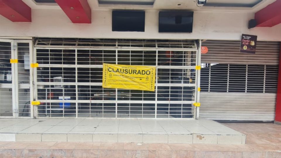 Establecimiento clausurado en San Pedro.