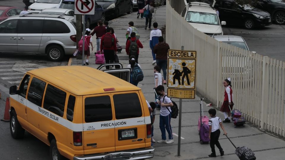 Regreso a clases en Nuevo León.