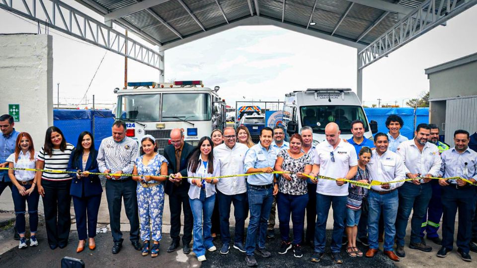 Inauguración de estación de Bomberos y Protección Civil.