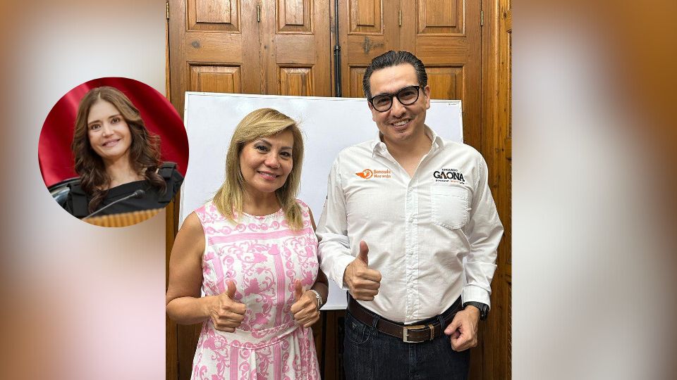 Rosaura Guerra,suplente de Alhina Vargas y Eduardo Gaona, líder de Movimiento Ciudadano en el Congreso.