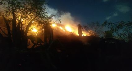 Se incendia el Cerro de la Campana en Monterrey