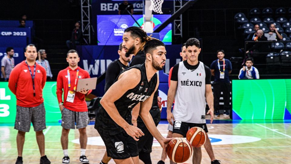 La Selección Mexicana de Basquetbol se prepara de cara a su debut en el Mundial, este viernes contra Montenegro