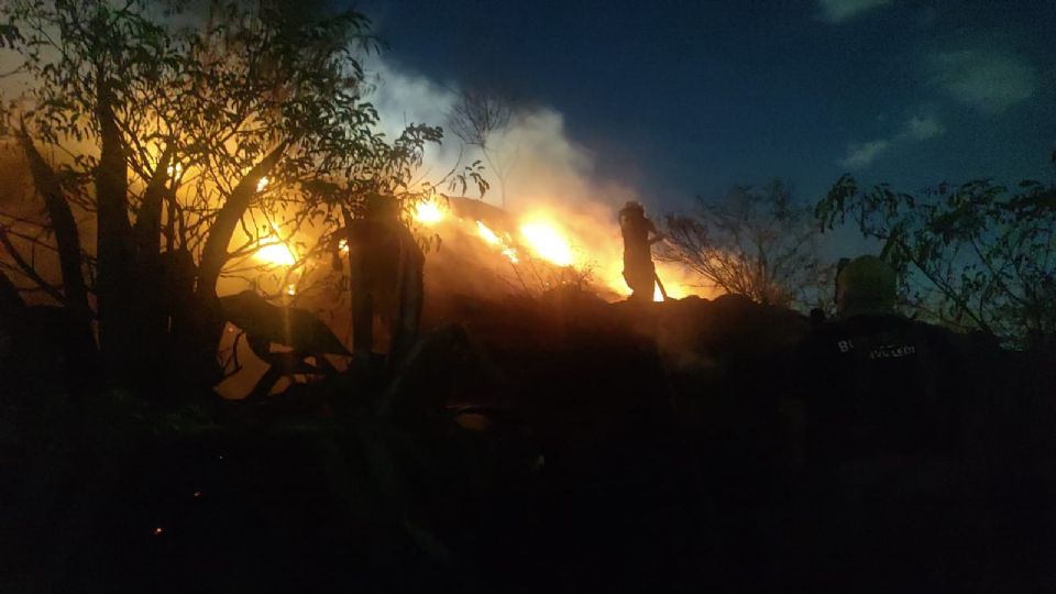 Incendio en el Cerro de la Campana