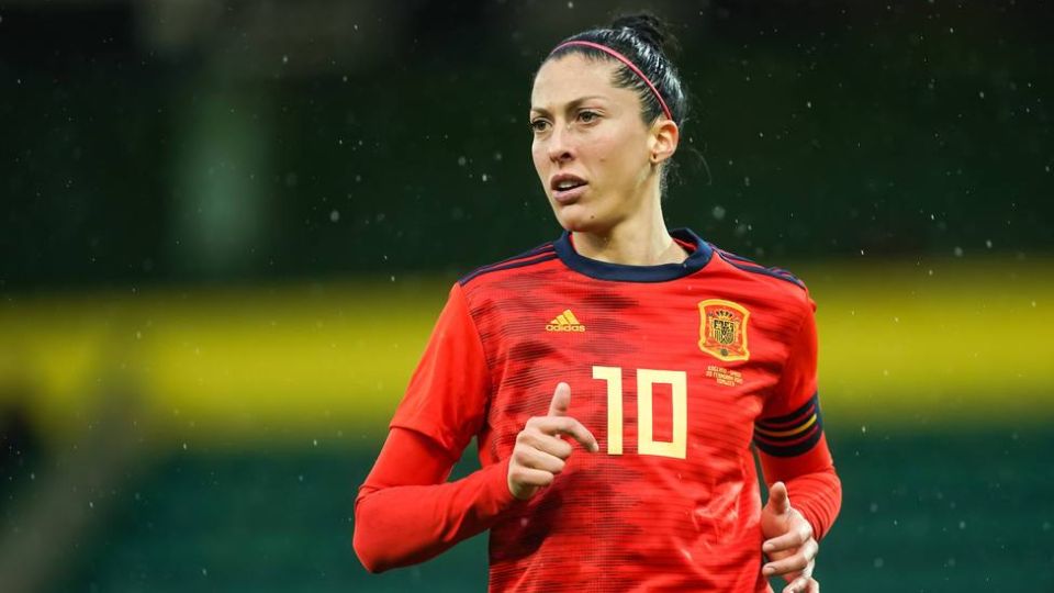 La jugadora Jennifer Hermoso con el jersey de la Selección Española en el Mundial Femenil 2023