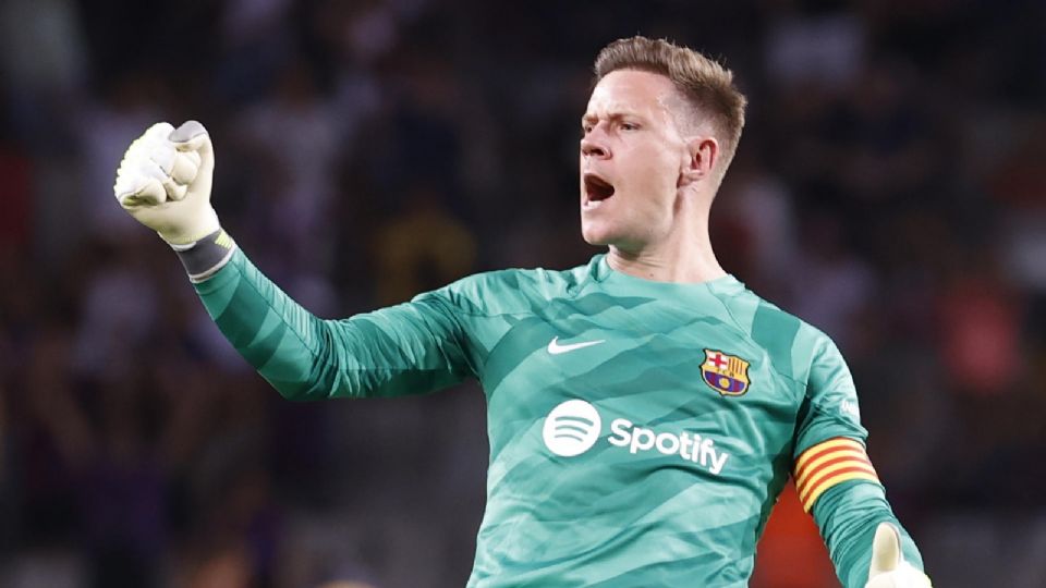 El portero alemán Marc-André ter Stegen amplió su vinculo con Barcelona por cinco años más