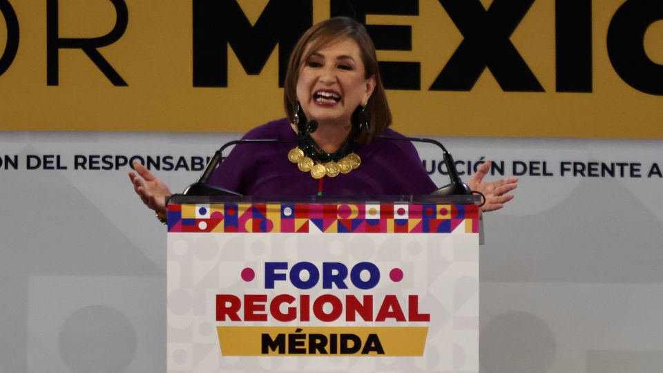 Xóchitl Gálvez, coordinadora del Frente Amplio por México.