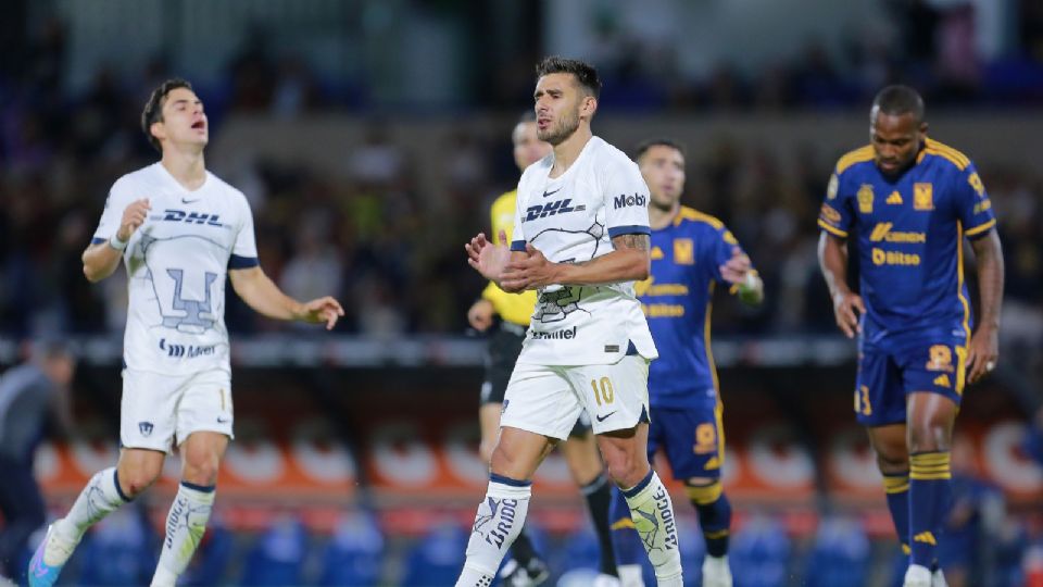 Tigres perdió 2-1 en su visita a Pumas este domingo