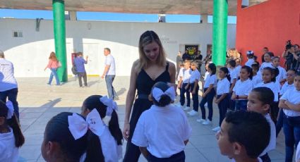 Inaugura Mariana Rodríguez Centro Escolar Multigrado en DIF Monarcas