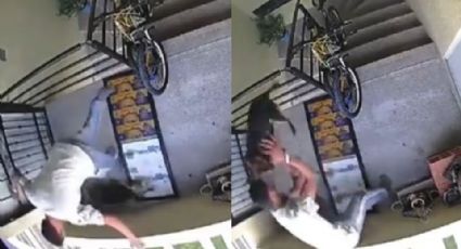 VIDEO: Hombre agrede y avienta a perrita desde un tercer piso en Puebla