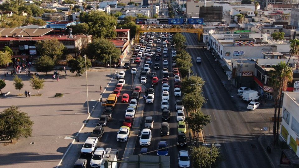 Ciudad de Monterrey tiene mañana complicada con el tráfico