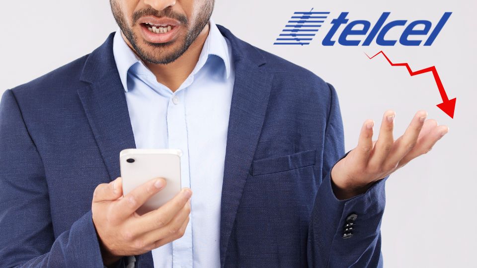 Caída de Telcel afecta a usuarios