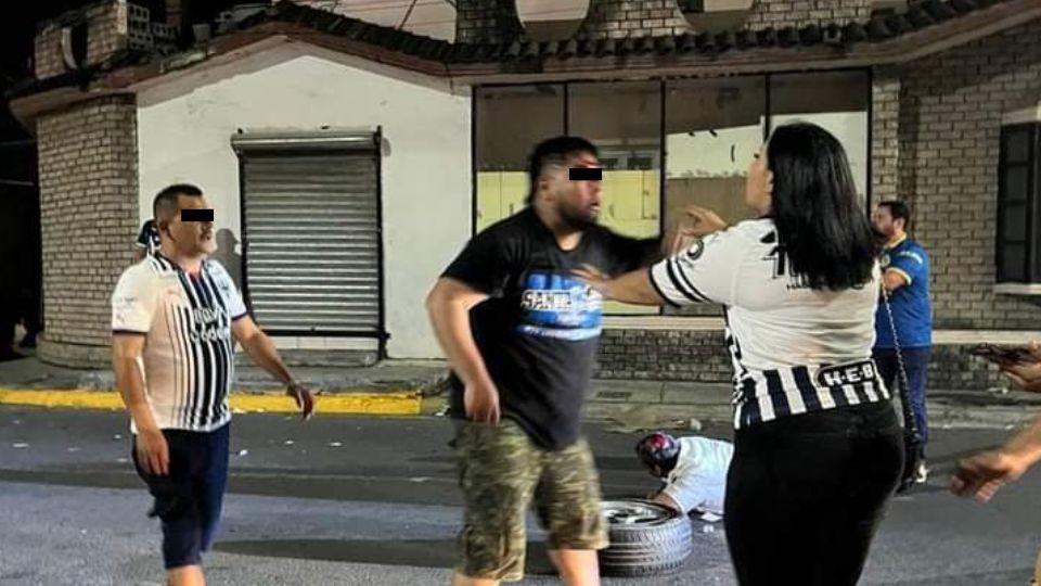 Aficionado de Rayados ataca a paramédico en calles de la colonia Exposición  | Twitter / @RAMOSGPE75