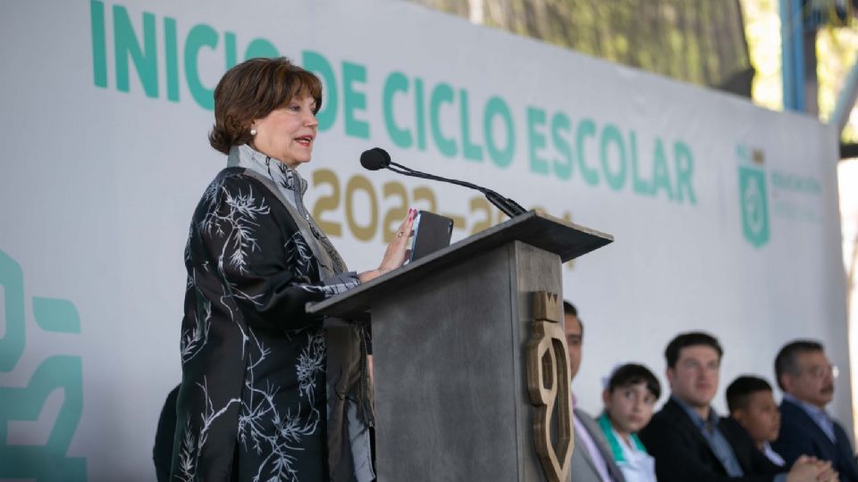 Sofialeticia Morales, secretaria de Educación de Nuevo León | Facebook / Secretaría de Educación de Nuevo León