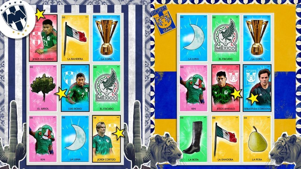 Rayados y Tigres participaron en la dinámica de la Selección Mexicana para el anuncio de la convocatoria de Jaime Lozano