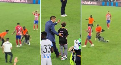 Video: Elemento de seguridad taclea a niño en el Estadio BBVA