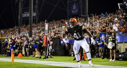 Comienza la pretemporada; Browns vence a Jets en juego del Hall of Fame