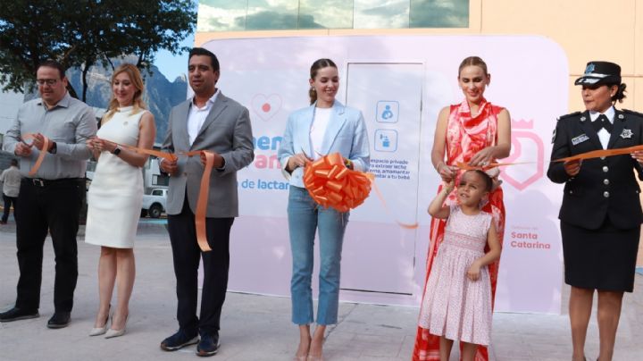 Inaugura Santa Catarina áreas de lactancia materna