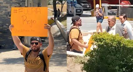 Protestan alumnos contra Mario Rojo, coordinador de la Facultad de Comunicación