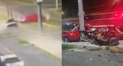 Revelan momento exacto del choque del Camaro donde un joven murió y otro perdió la pierna