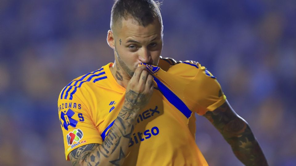 Nicolás López, ahora jugador de León, fue uno de los últimos anotadores de Tigres ante Querétaro