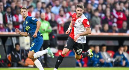 Santiago Giménez pierde la Supercopa de Países Bajos con Feyenoord