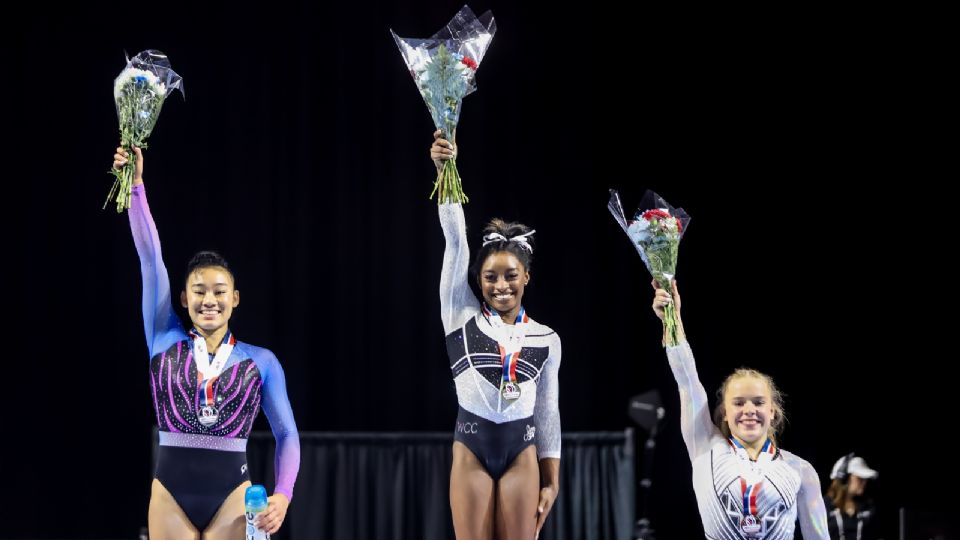 Después de una ausencia de dos años, Simone Biles volvió a la competencia y lo hizo con un contundente triunfo en el US Classic.