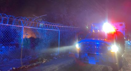 Incendian baldío en avenida Miguel Alemán