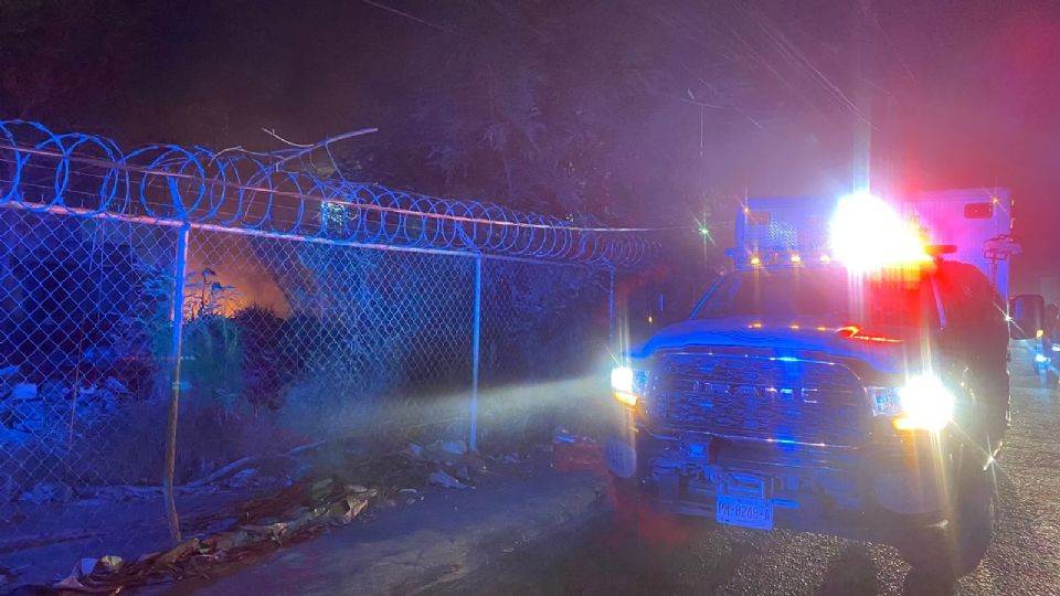 Incendio en San Nicolas