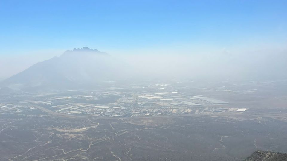 Mala calidad de aire en Monterrey