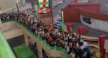 Abarrotan estación del metro Universidad en regreso a clases