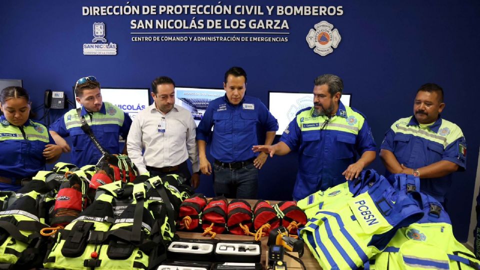 Protección Civil de San Nicolás recibe apoyo del gobierno municipal