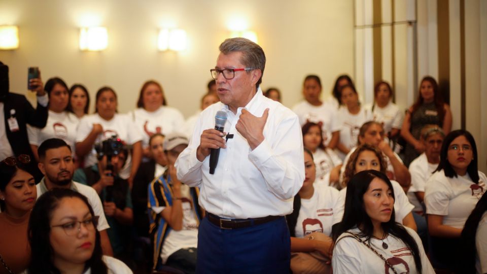 Ricardo Monreal, aspirante a ser el candidato de Morena en las elecciones presidenciales de 2024.