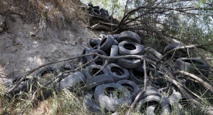 Reconoce Nuevo León gravedad de tiraderos de llantas usadas